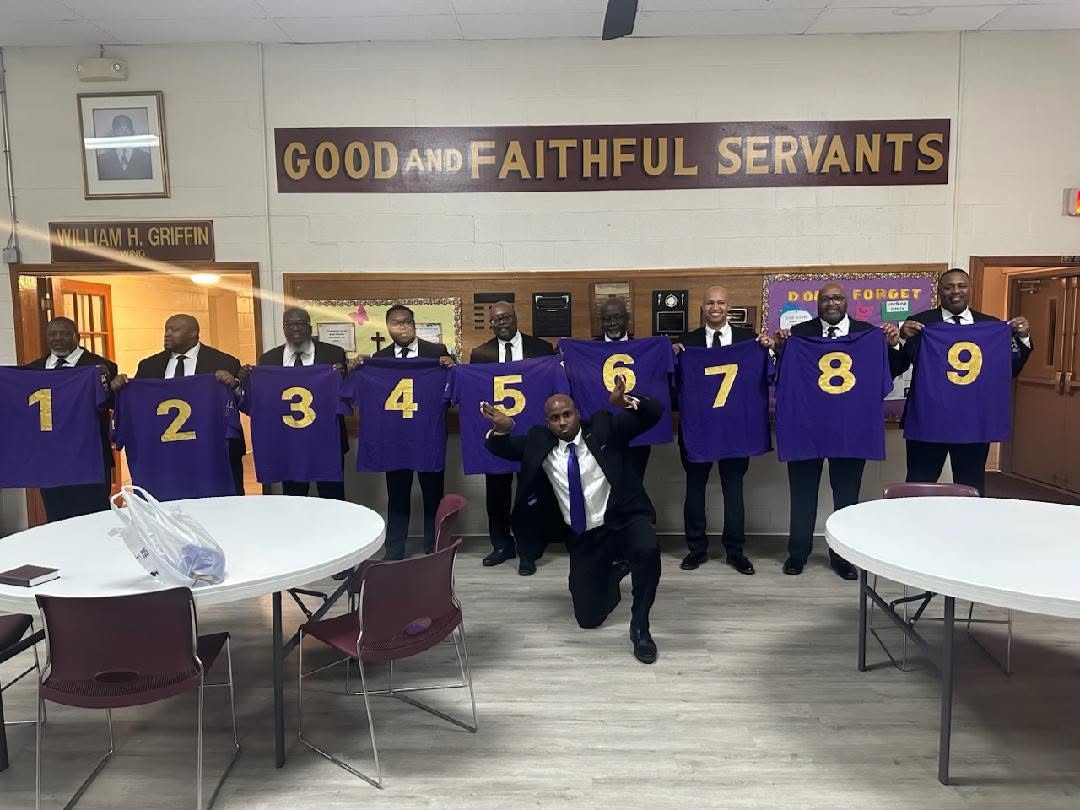 The chapter's New Line gathered together